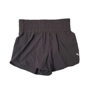 JoyLab Women's Black High Waisted Pull On Active Shorts Size Small